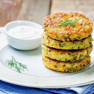 Cheddar Zucchini Pancakes | Anacortesfarmersmarket.org